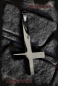 Preview: Satanisches Kreuz aus Edelstahl